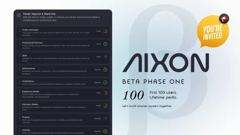 I’m Inviting 100 Early Users to Shape the Future of Aixon